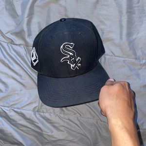 A pro stadium white sox hat